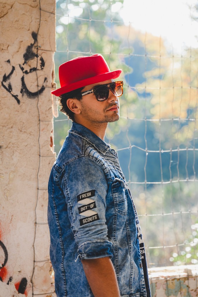 Photo modèle chapeau feutre